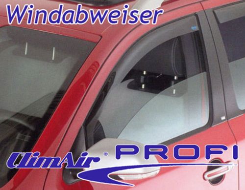 Climair ABE Windabweiser vorn Glasklar für Fiat Panda Typ 169 2003-2011 